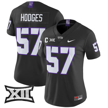 Women's TCU Horned Frogs 2024 Vapor Limited Jersey - All stitched
