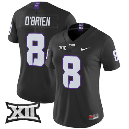 Women's TCU Horned Frogs 2024 Vapor Limited Jersey - All stitched
