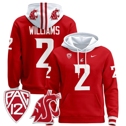 Men's Washington State Cougars 2024 Pullover Hoodie - All Stitched