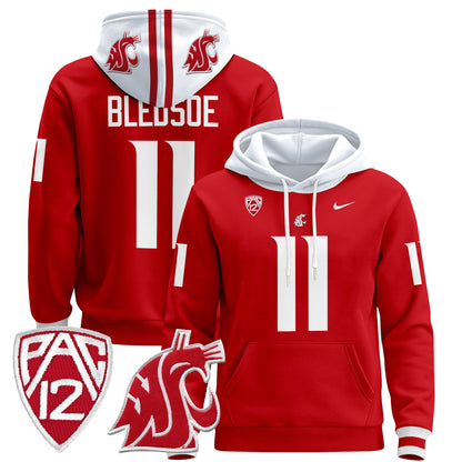 Men's Washington State Cougars 2024 Pullover Hoodie - All Stitched