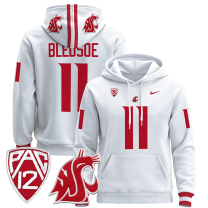 Men's Washington State Cougars 2024 Pullover Hoodie - All Stitched