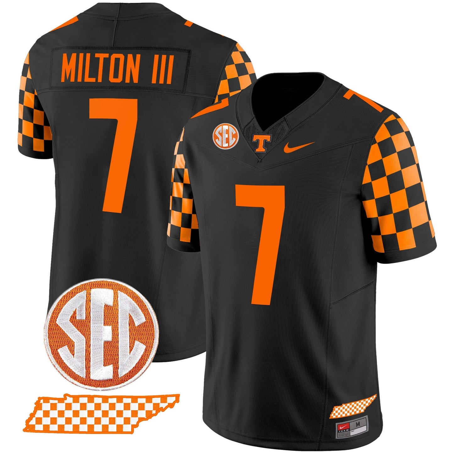 TENN 2024 Checkerboard Vapor Limited Jersey - All Stitched