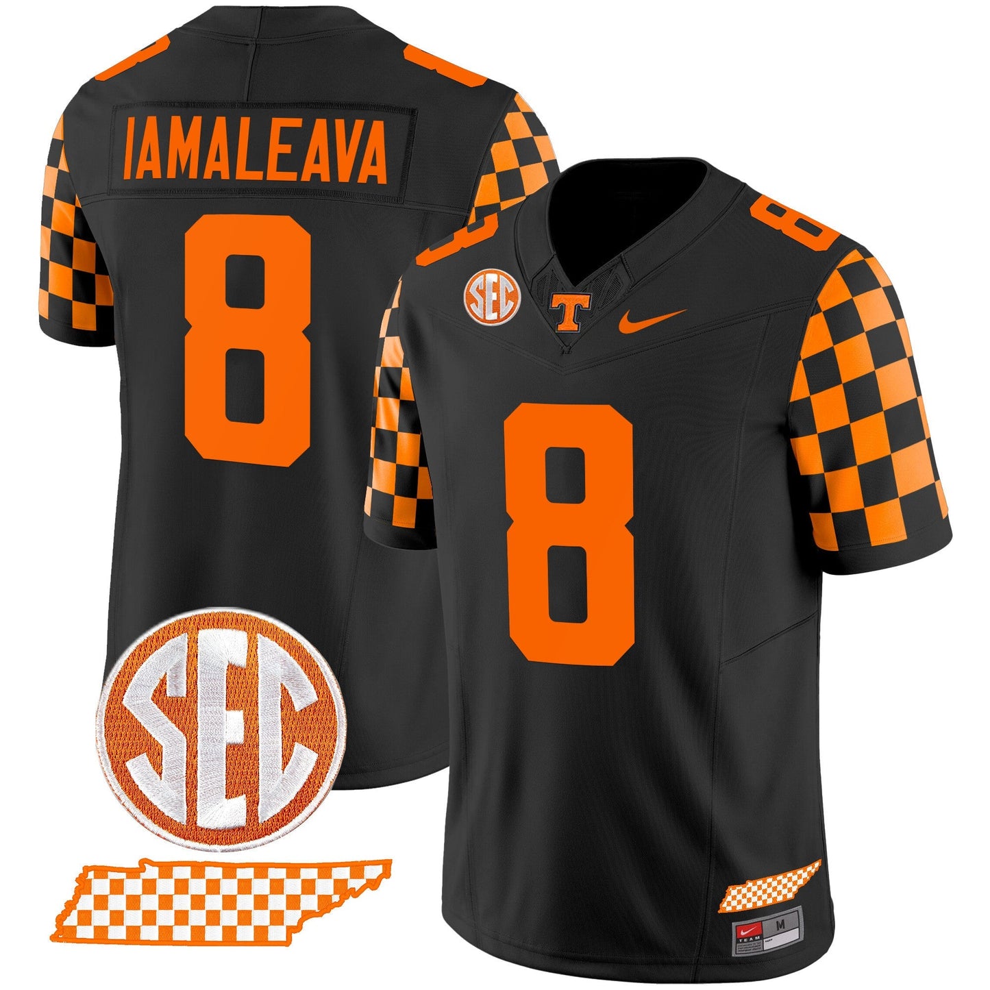 TENN 2024 Checkerboard Vapor Limited Jersey - All Stitched