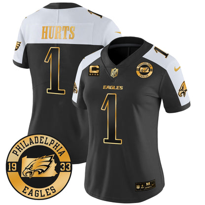 WoEagles 2024 Gold Vapor Limited Jersey - Est. 1933 Patch - All Stitched