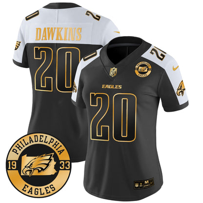 WoEagles 2024 Gold Vapor Limited Jersey - Est. 1933 Patch - All Stitched