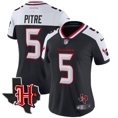 Women's HOU 2024 Texas Patch Vapor Limited Jersey V5 - All Stitched