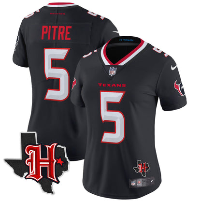 Women's HOU 2024 Texas Patch Vapor Limited Jersey V5 - All Stitched