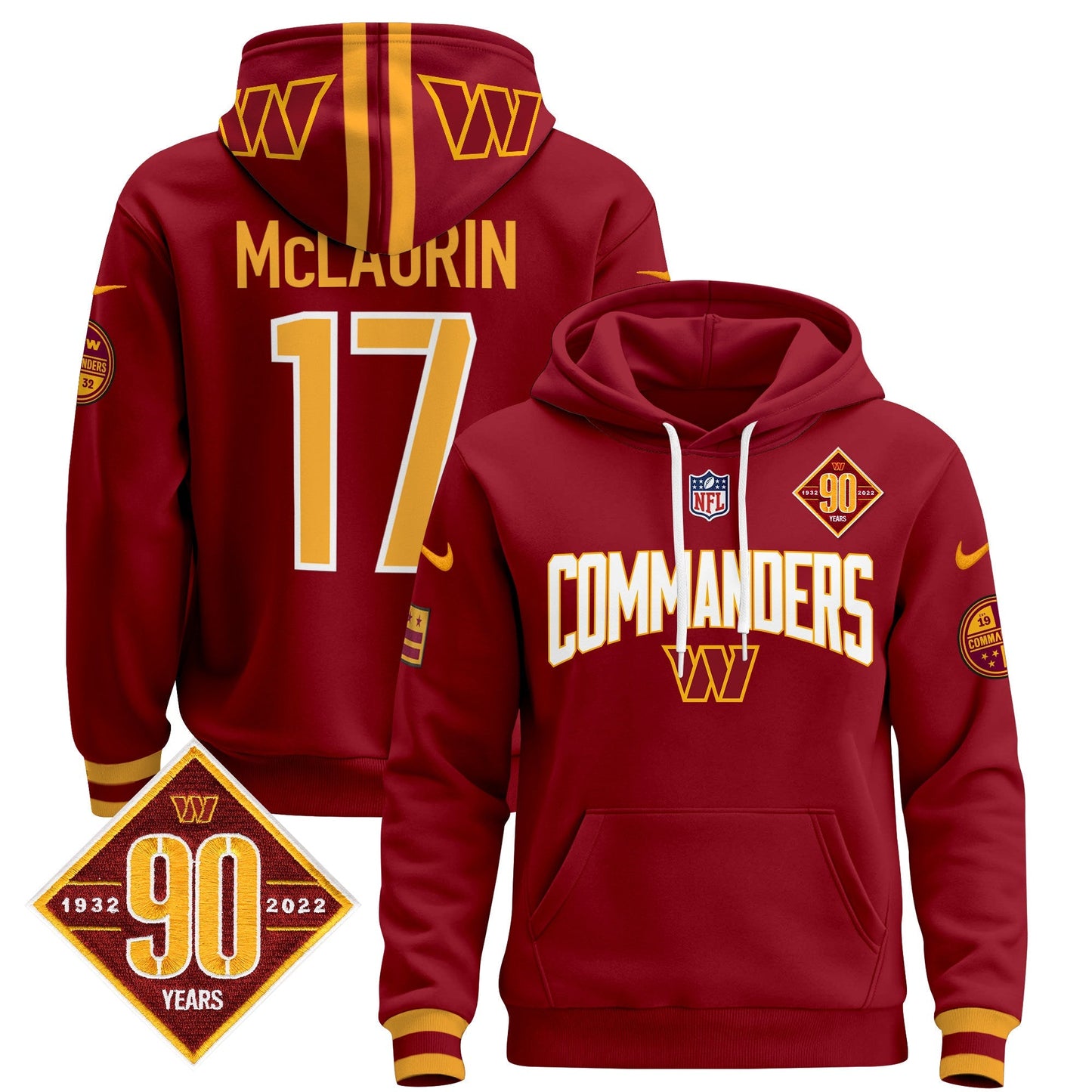 WAS 2024 Pullover Hoodie V2- All Stitched