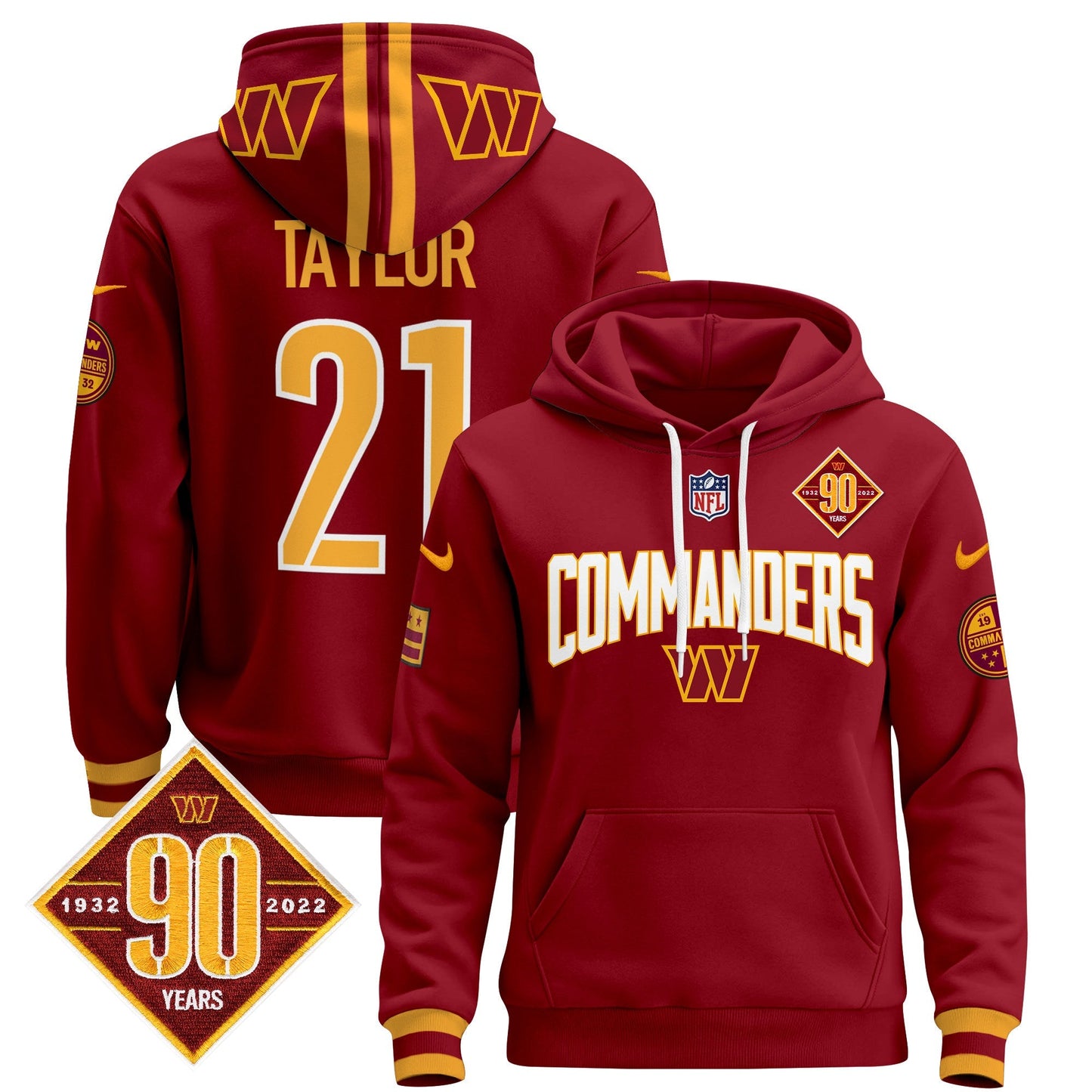 WAS 2024 Pullover Hoodie V2- All Stitched