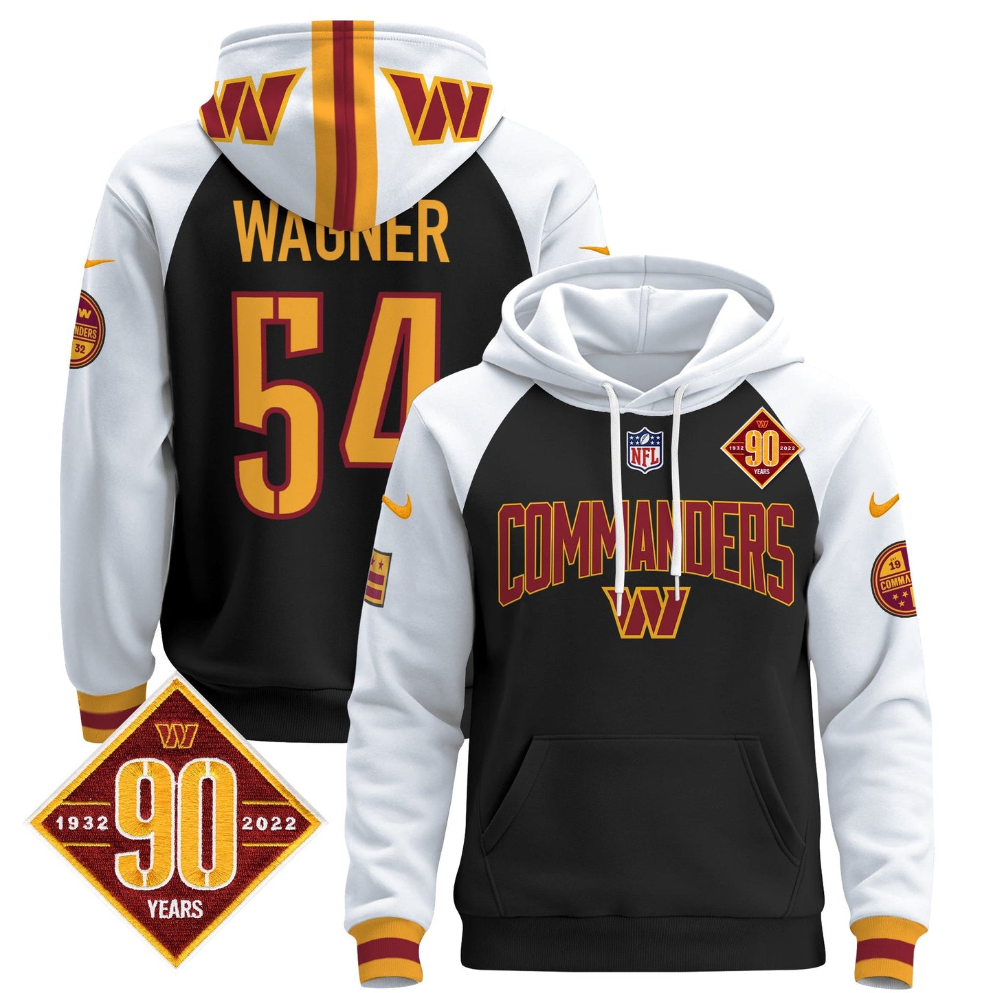 WAS 2024 Pullover Hoodie V2- All Stitched