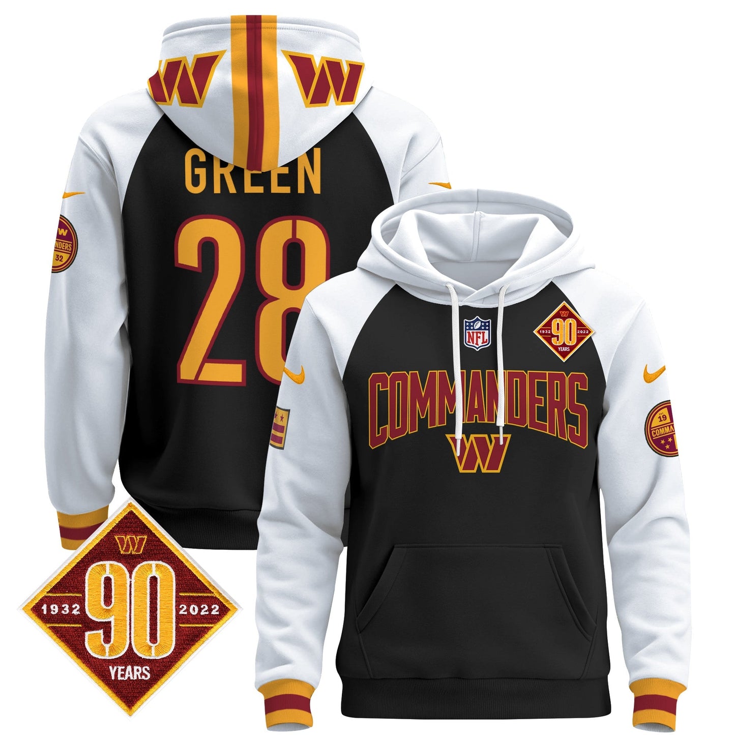 WAS 2024 Pullover Hoodie V2- All Stitched