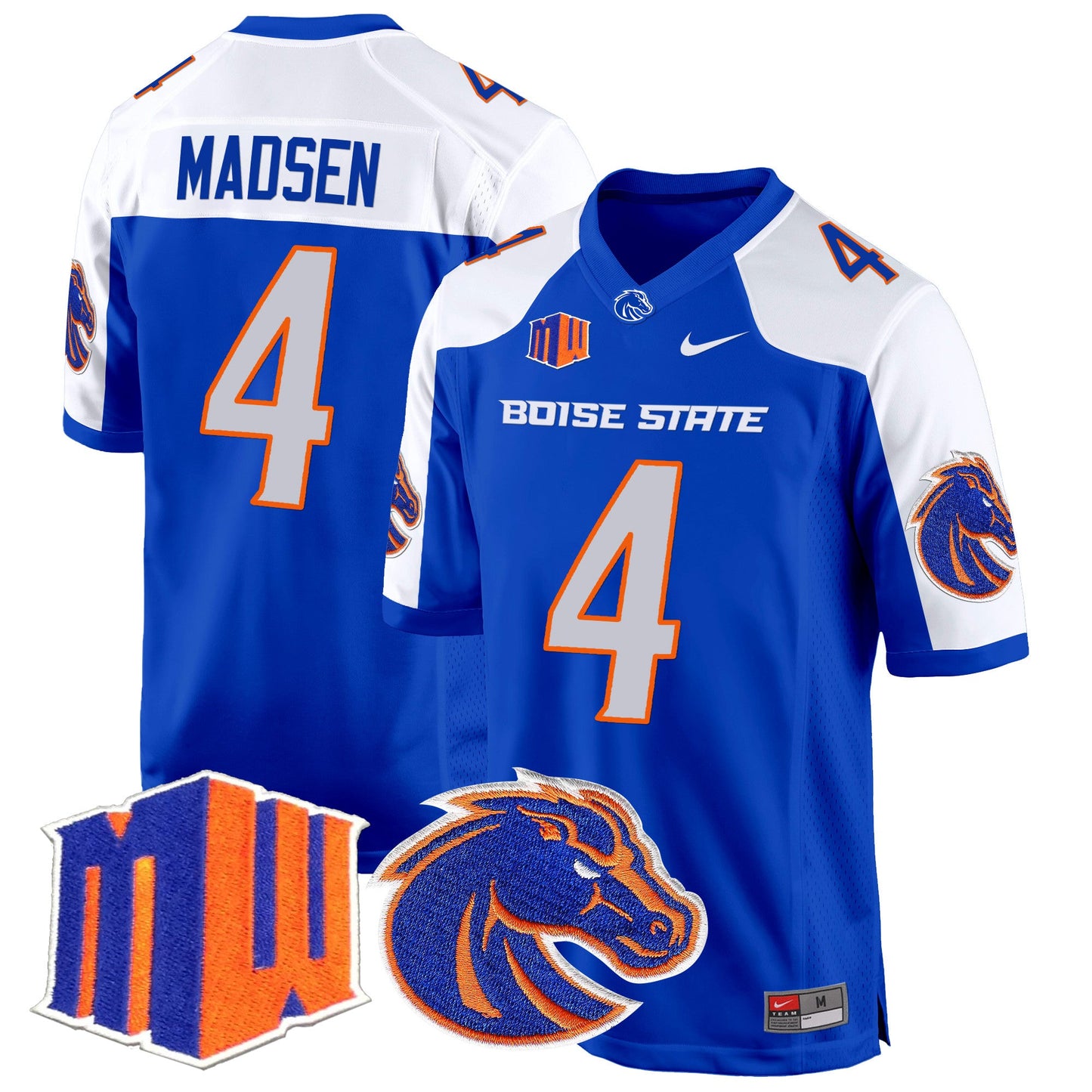 Boise State Broncos 2024 Game Jersey - All Stitched