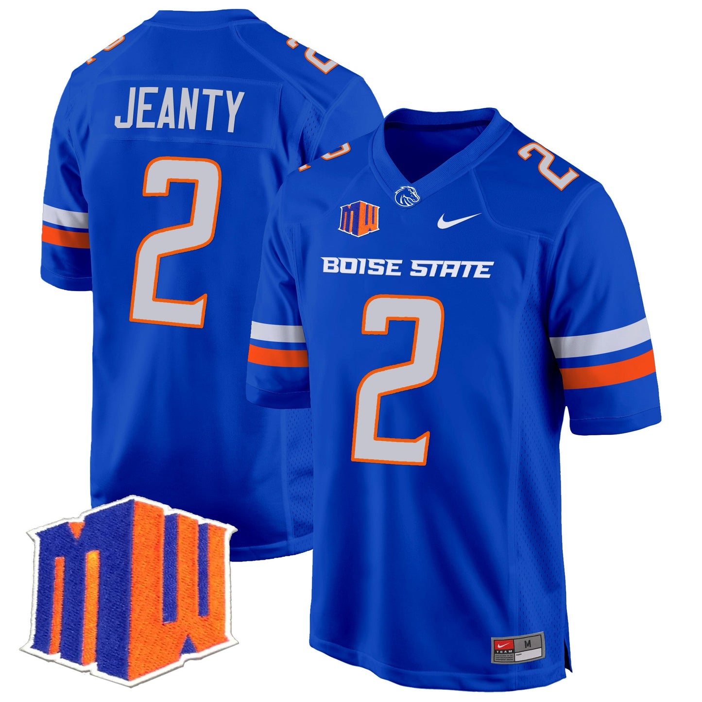 Boise State Broncos 2024 Game Jersey - All Stitched