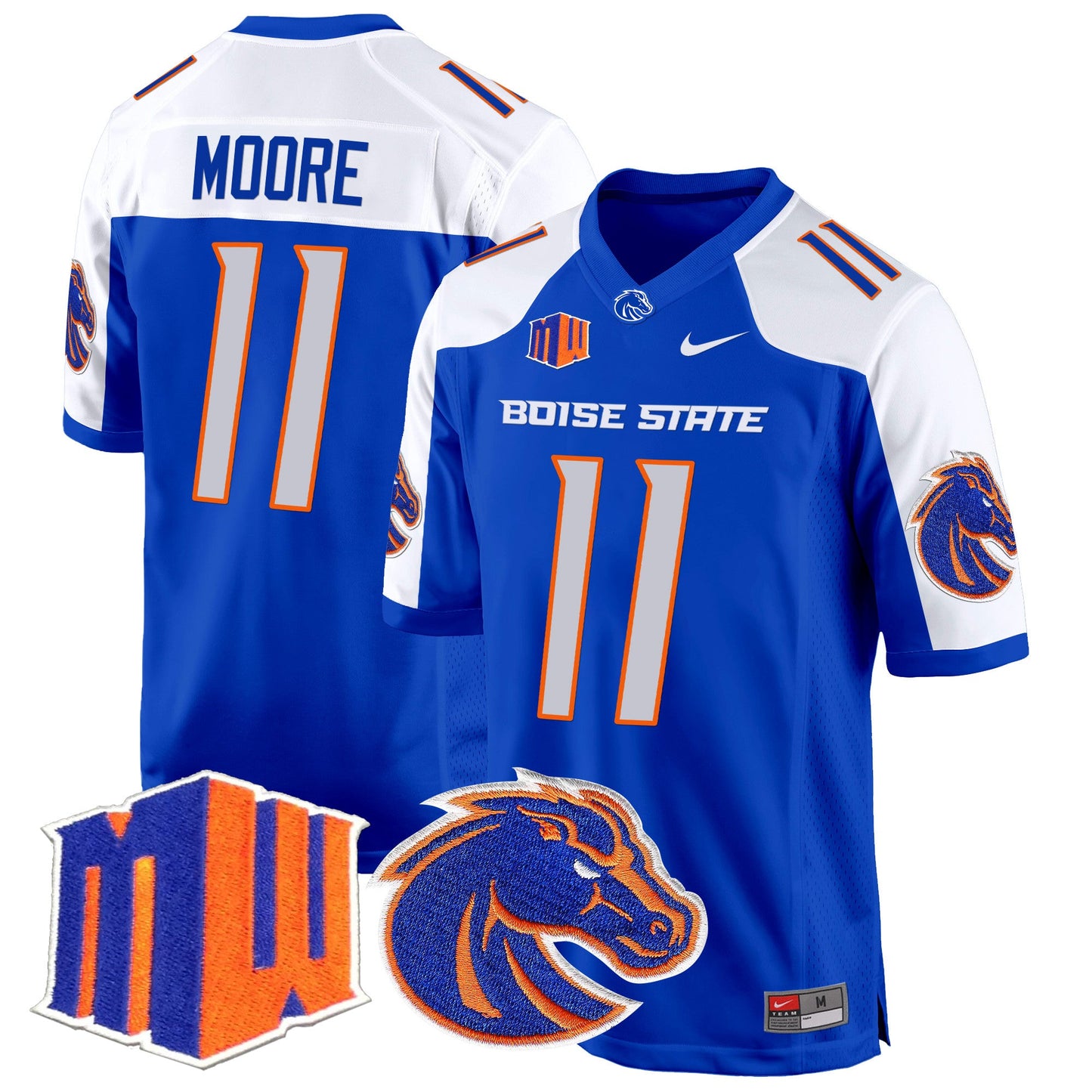 Boise State Broncos 2024 Game Jersey - All Stitched