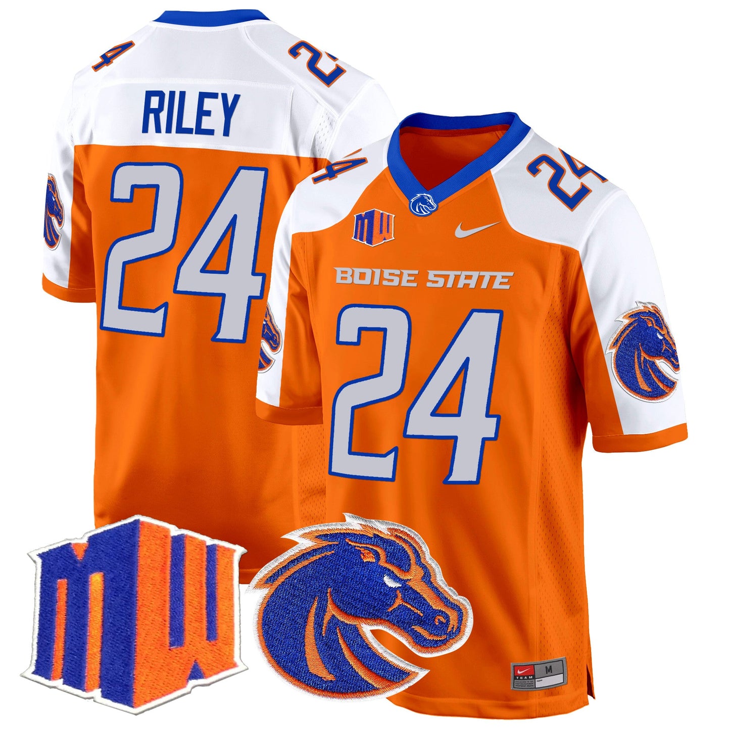 Boise State Broncos 2024 Game Jersey - All Stitched