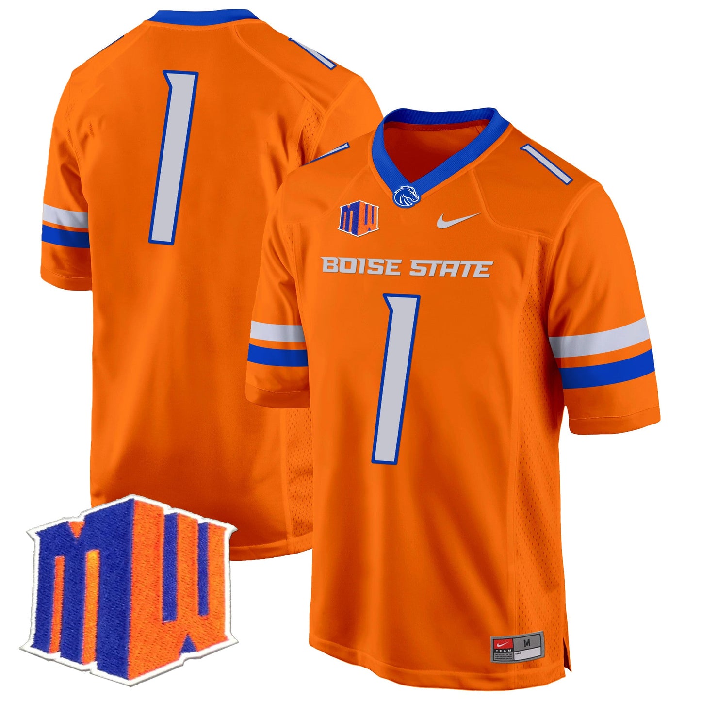 Boise State Broncos 2024 Game Jersey - All Stitched
