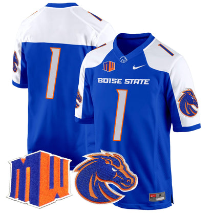 Boise State Broncos 2024 Game Jersey - All Stitched