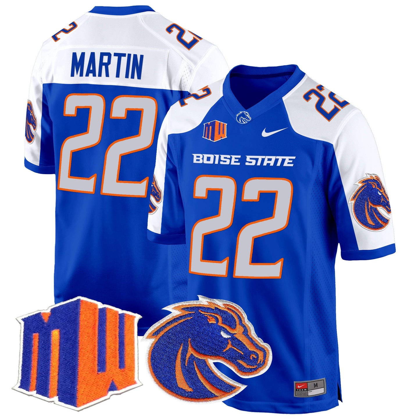 Boise State Broncos 2024 Game Jersey - All Stitched