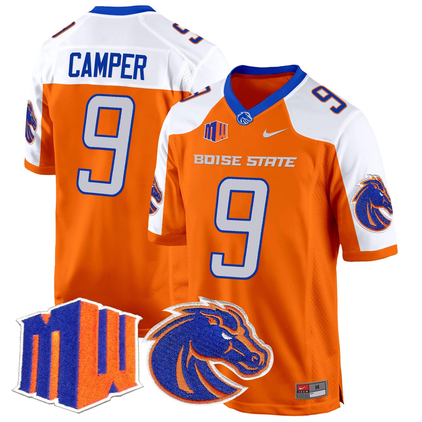 Boise State Broncos 2024 Game Jersey - All Stitched