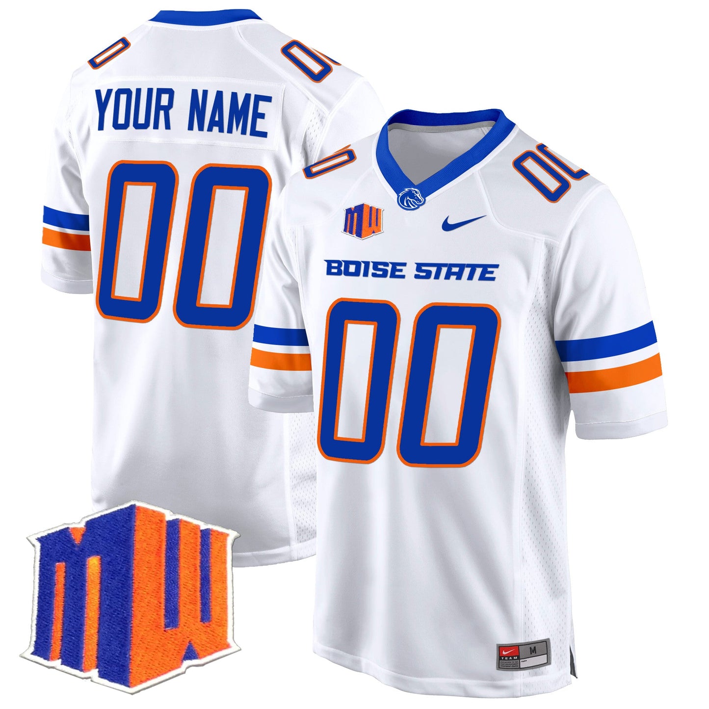 Boise State Broncos 2024 Game Custom Jersey - All Stitched