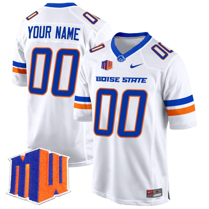 Boise State Broncos 2024 Game Custom Jersey - All Stitched