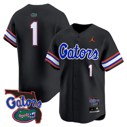 Florida Gators 2024 Florida Patch Vapor Baseball Jersey - All Stitched