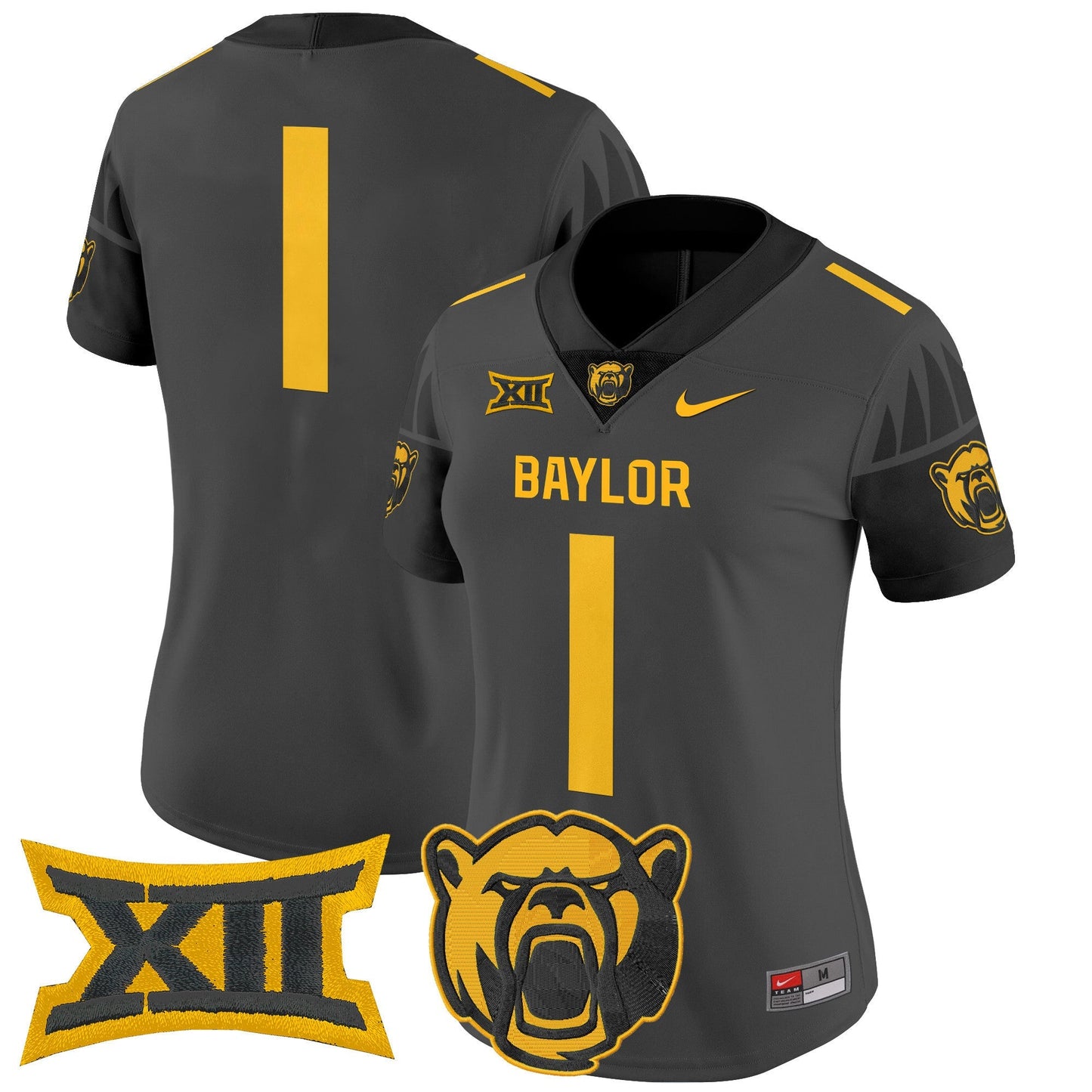 Women Baylor Bears 2024 Vapor Limited Jersey - All Stitched