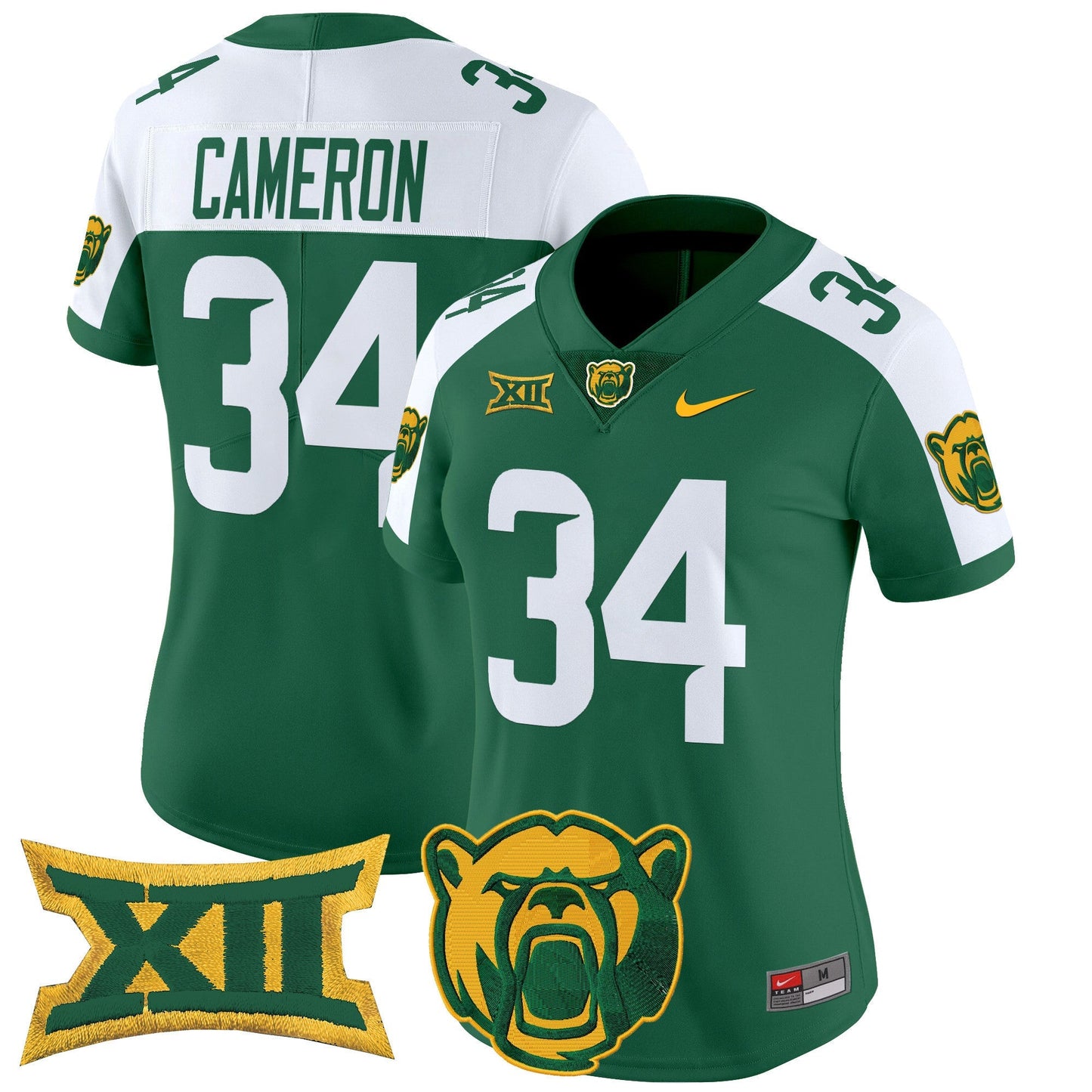 Women Baylor Bears 2024 Vapor Limited Jersey - All Stitched