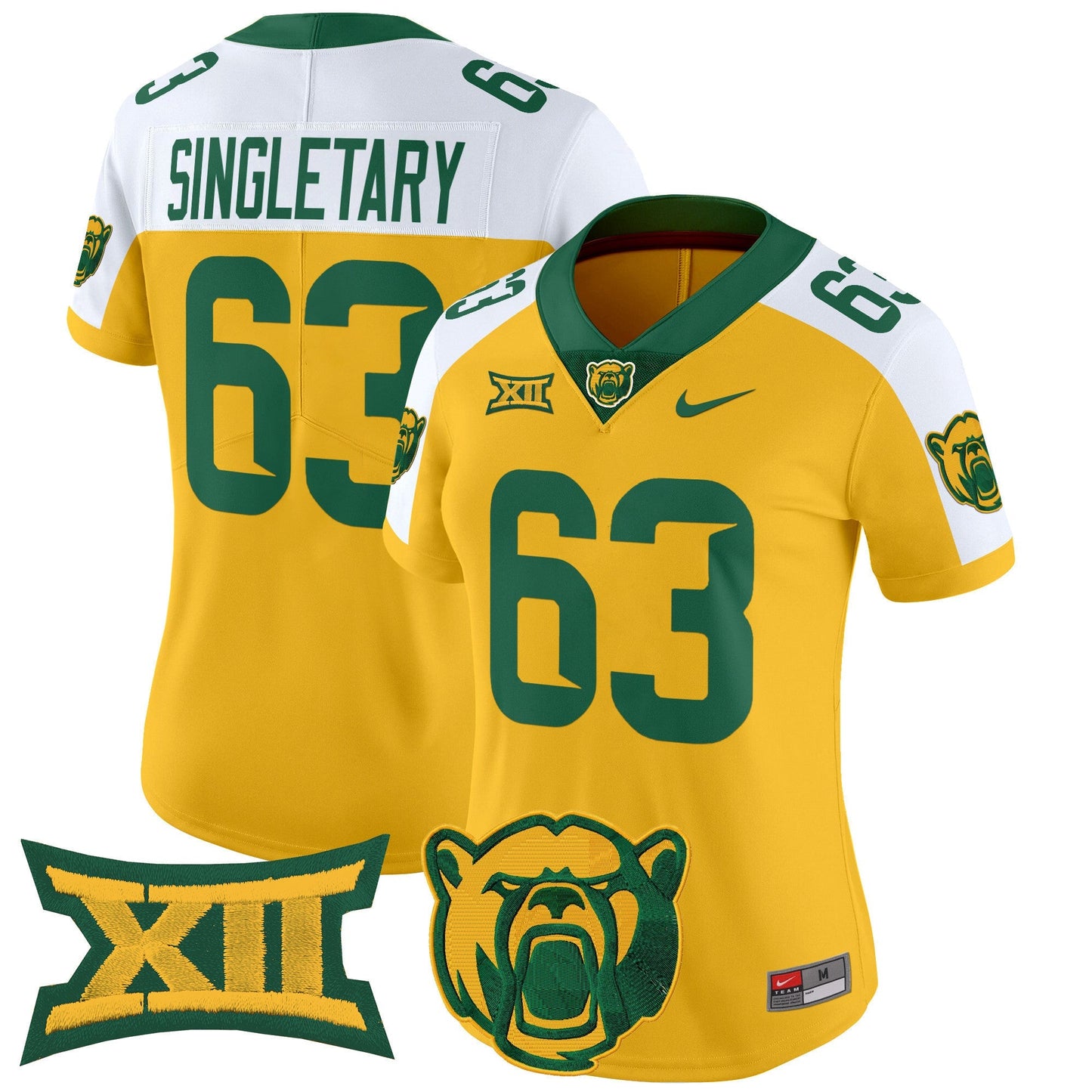 Women Baylor Bears 2024 Vapor Limited Jersey - All Stitched