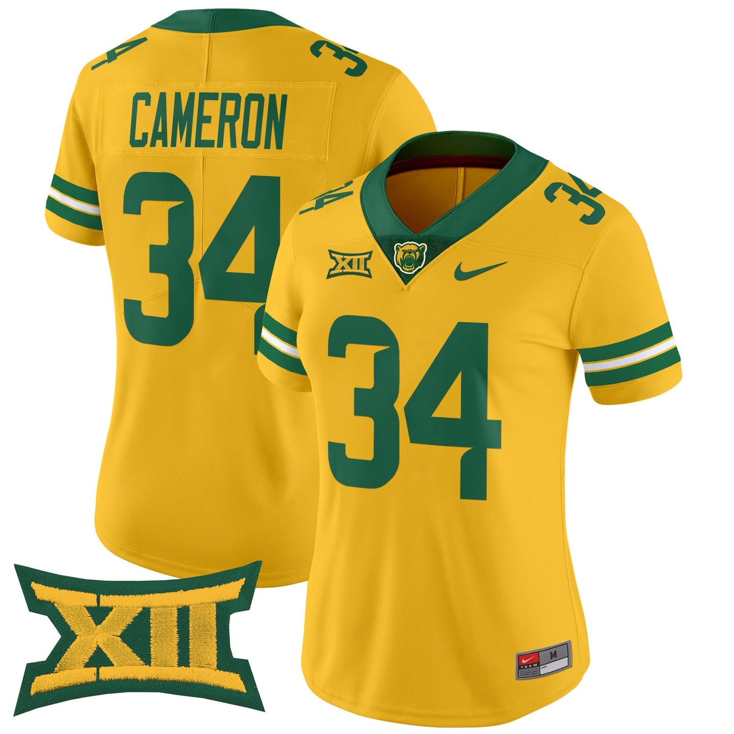 Women Baylor Bears 2024 Vapor Limited Jersey - All Stitched