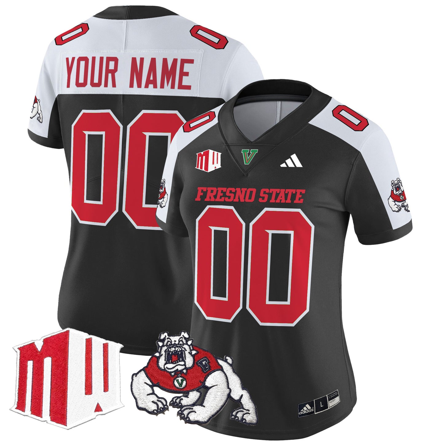 Fresno State Bulldogs 2025 Vapor Limited Custom Jersey - All Stitched