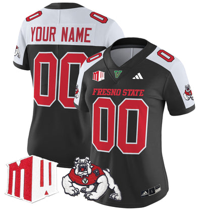 Fresno State Bulldogs 2025 Vapor Limited Custom Jersey - All Stitched
