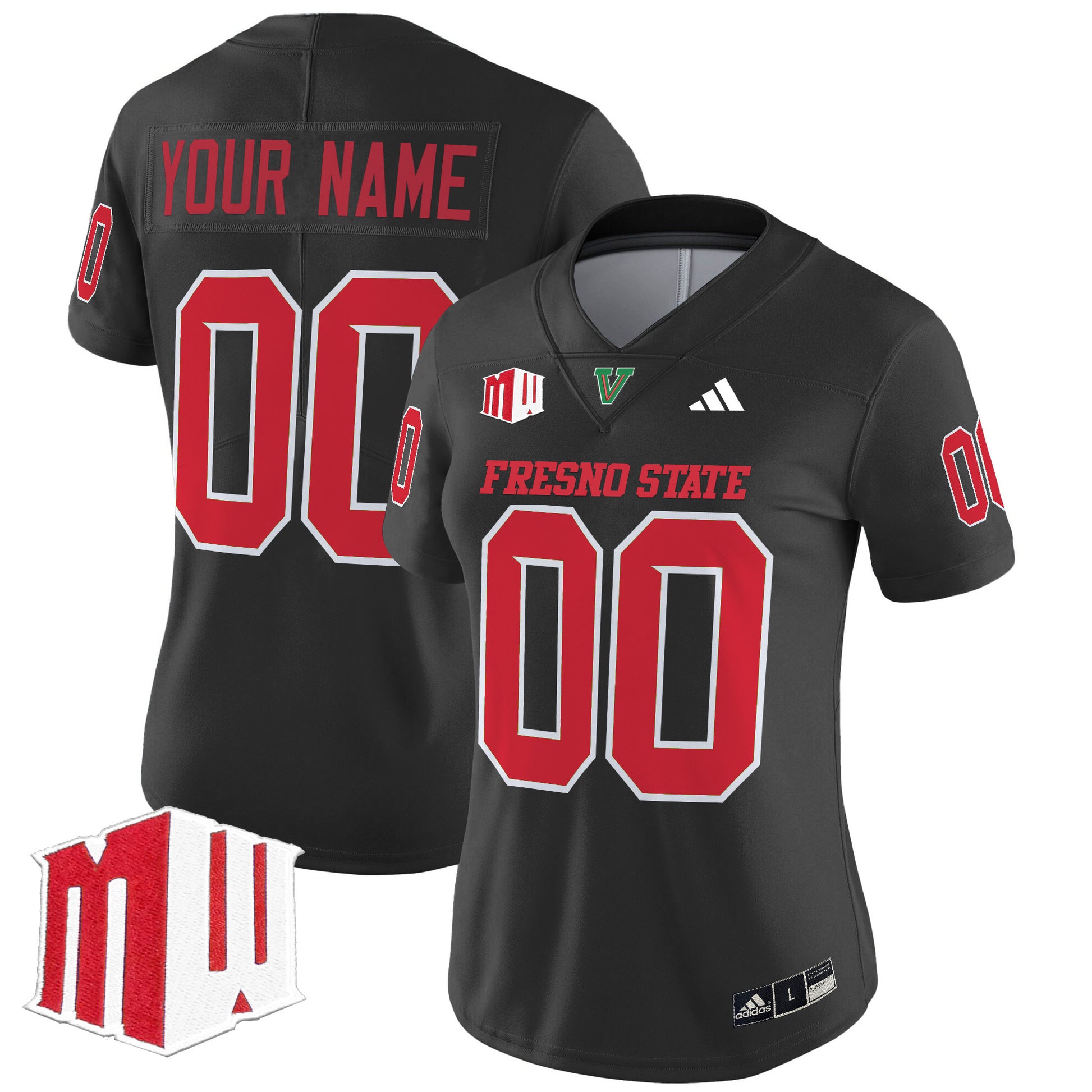 Fresno State Bulldogs 2025 Vapor Limited Custom Jersey - All Stitched