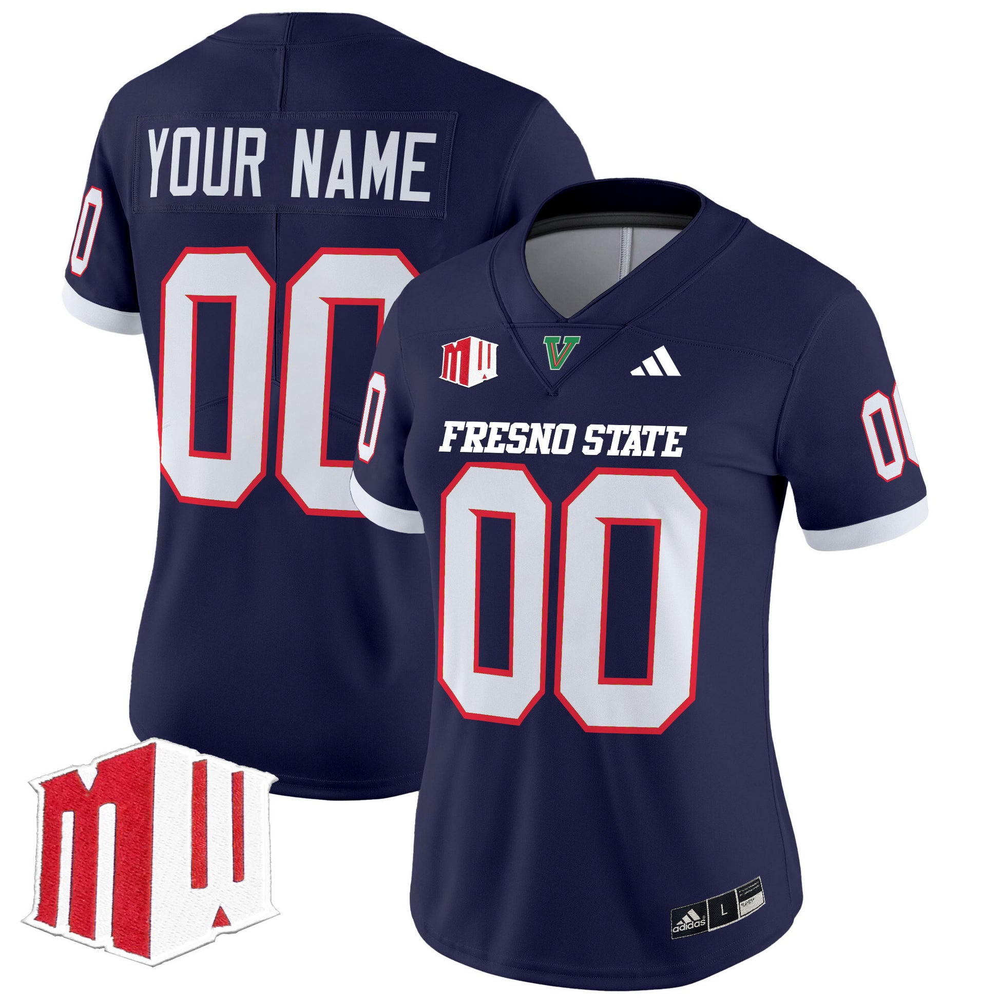 Fresno State Bulldogs 2025 Vapor Limited Custom Jersey - All Stitched