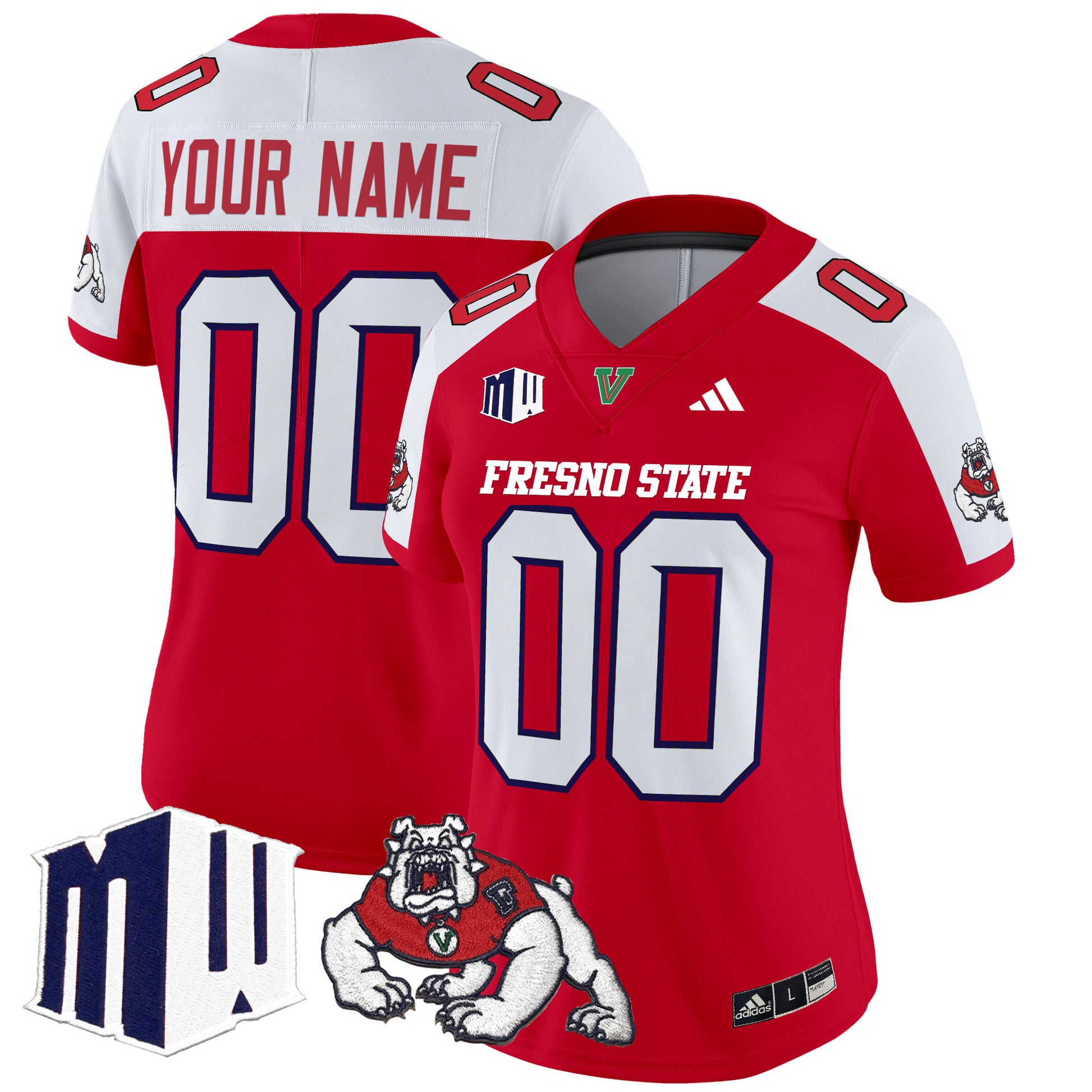 Fresno State Bulldogs 2025 Vapor Limited Custom Jersey - All Stitched