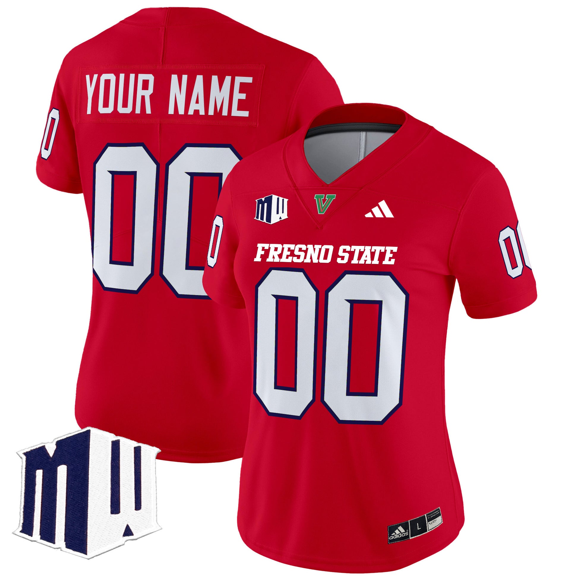 Fresno State Bulldogs 2025 Vapor Limited Custom Jersey - All Stitched