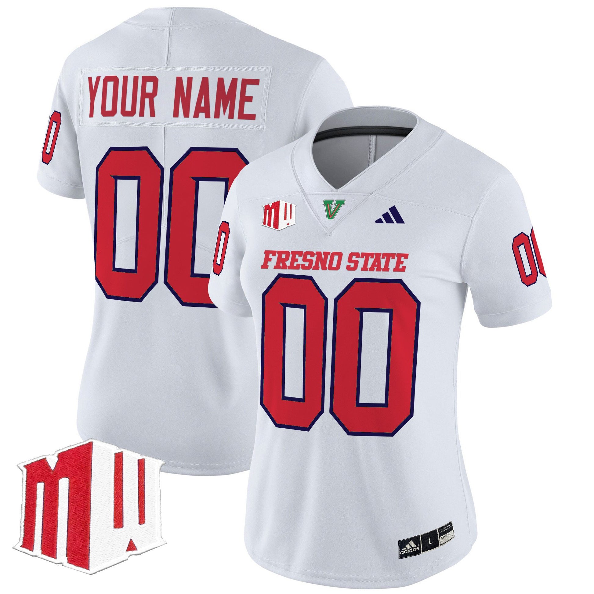 Fresno State Bulldogs 2025 Vapor Limited Custom Jersey - All Stitched