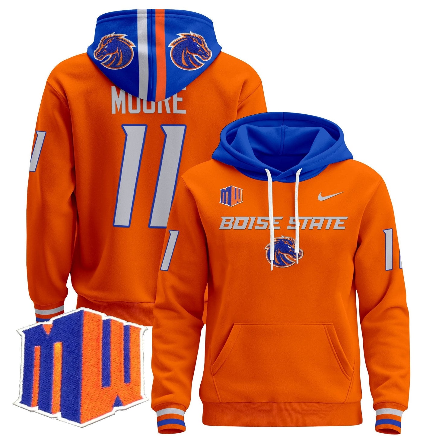 BSU 2024 Pullover Hoodie V2