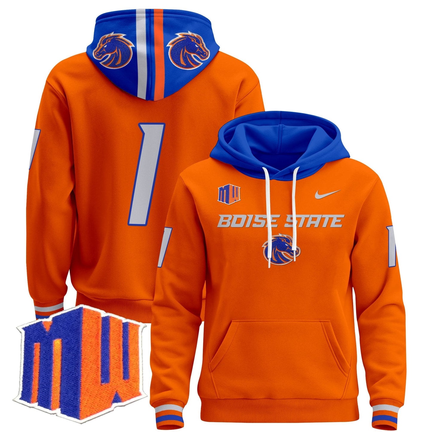 BSU 2024 Pullover Hoodie V2