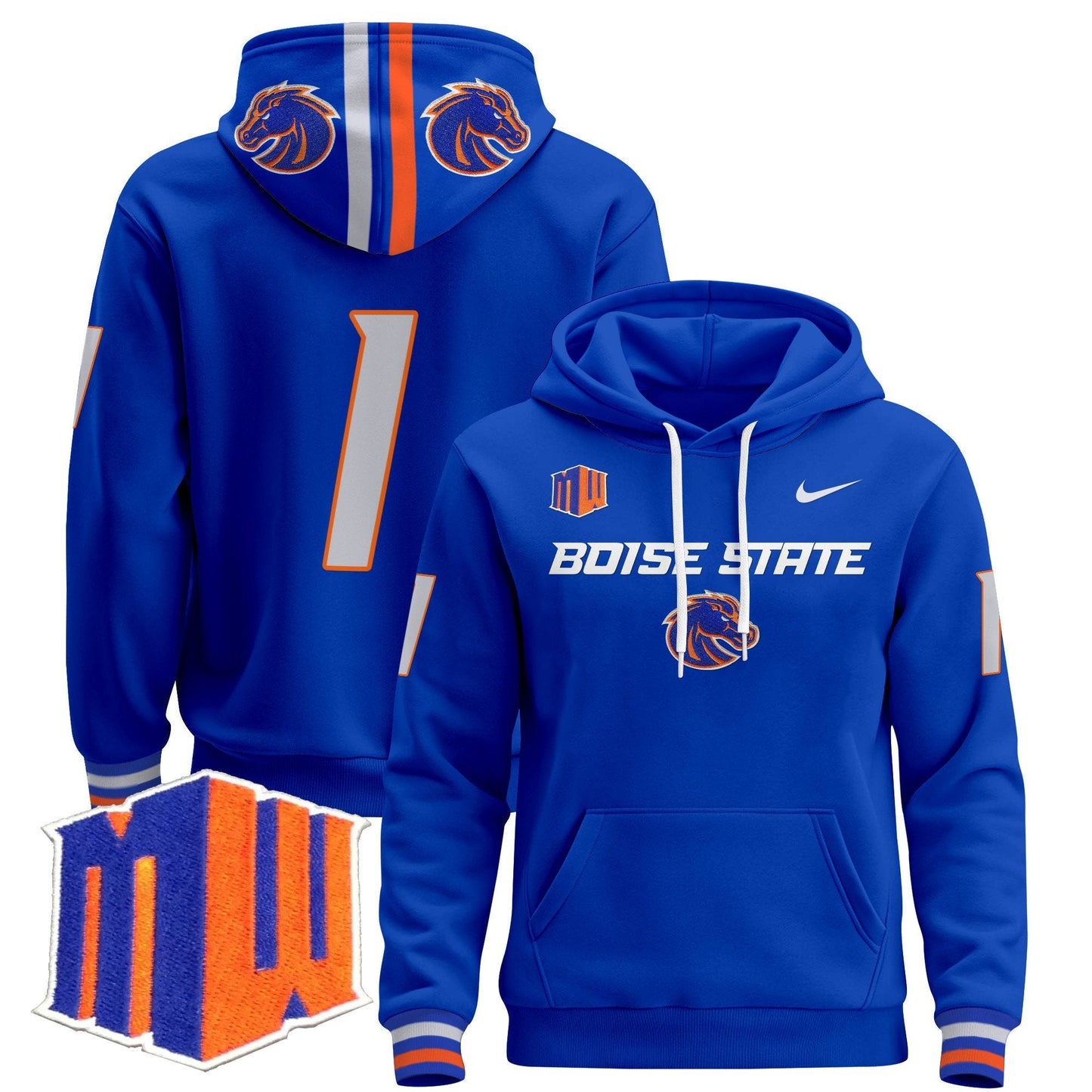 BSU 2024 Pullover Hoodie V2