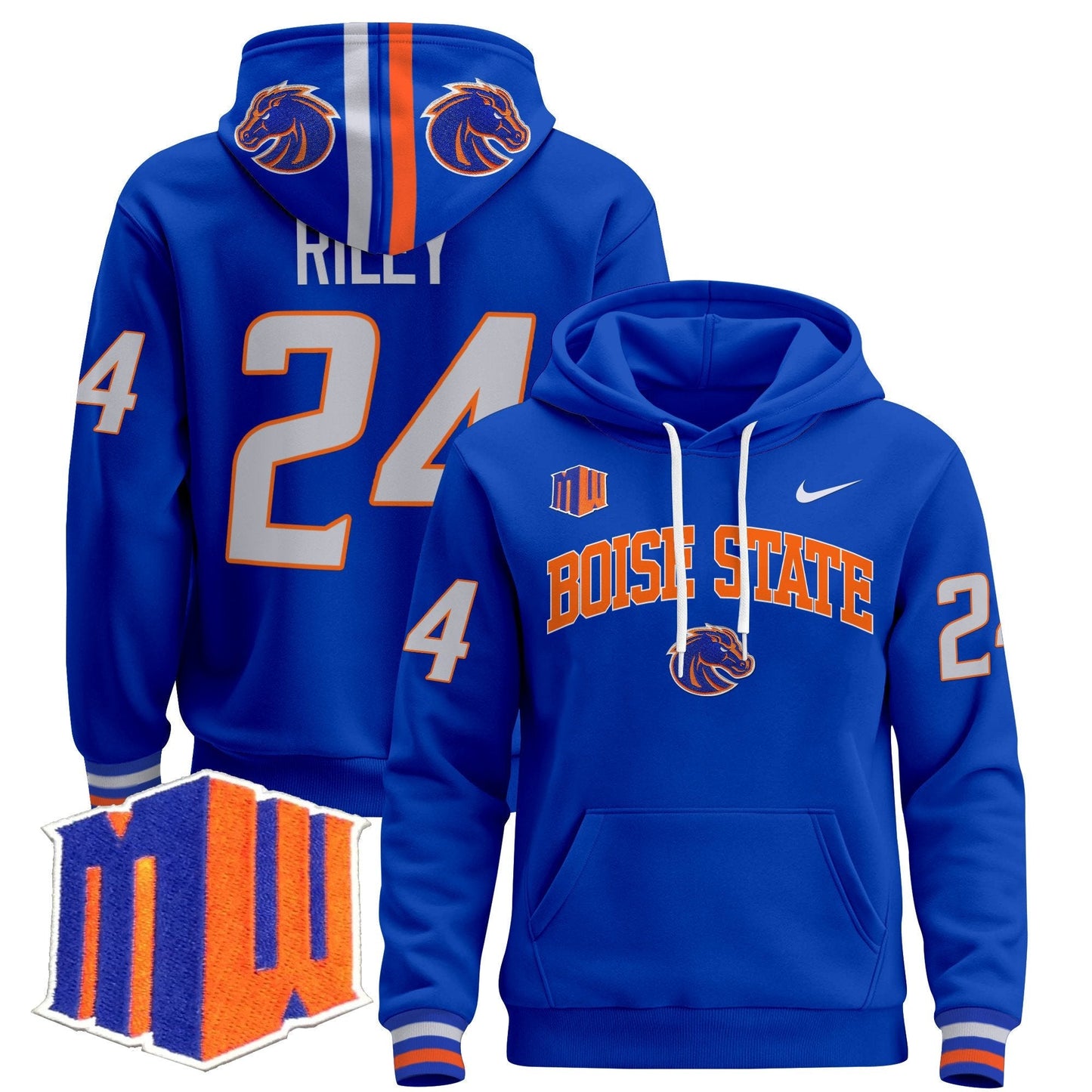 BSU 2024 Pullover Hoodie V3