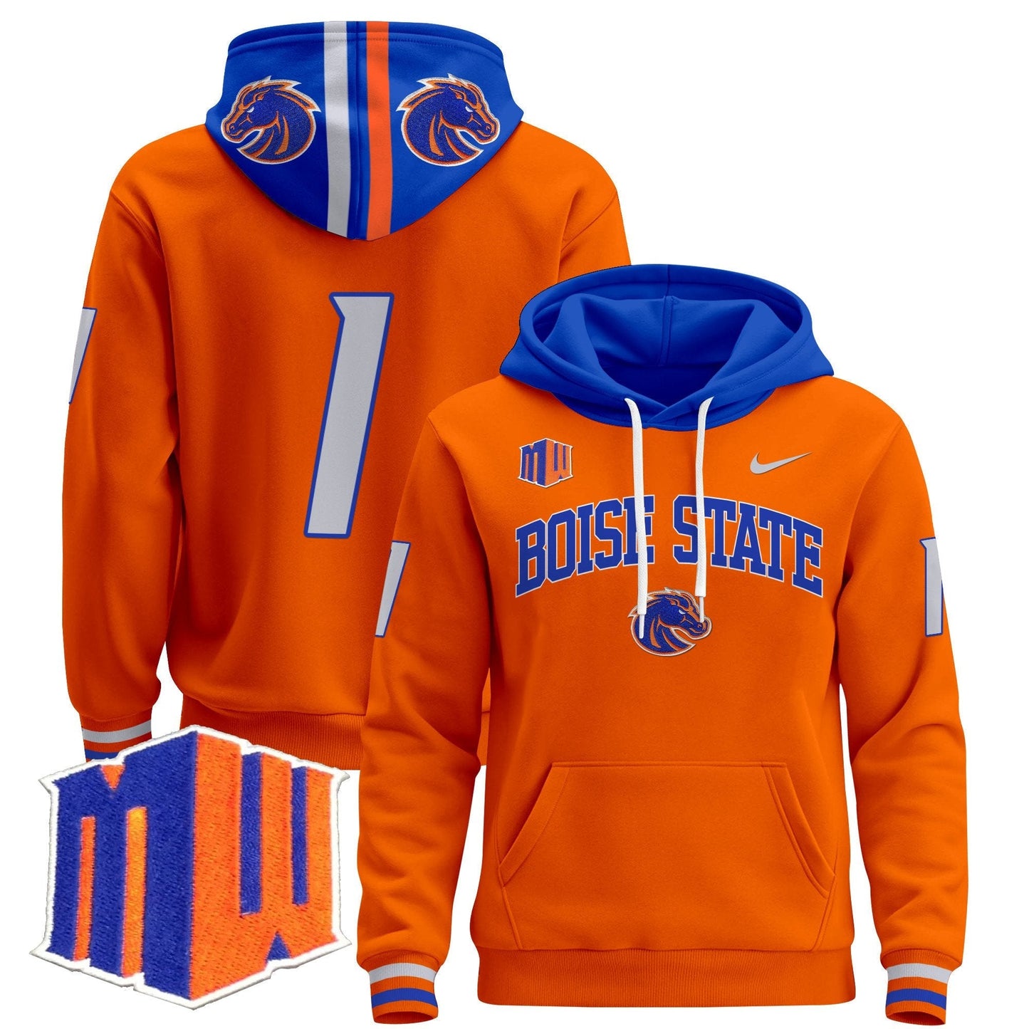 BSU 2024 Pullover Hoodie V3