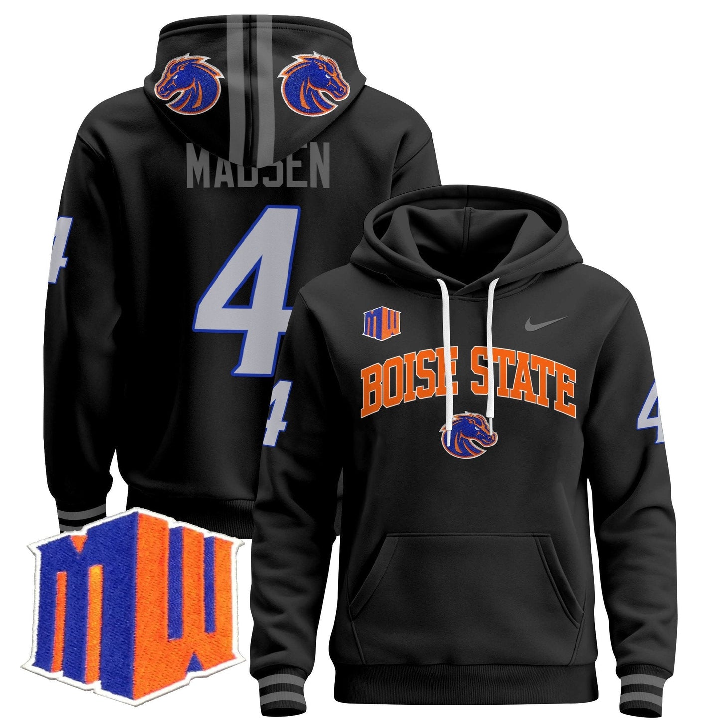 BSU 2024 Pullover Hoodie V3