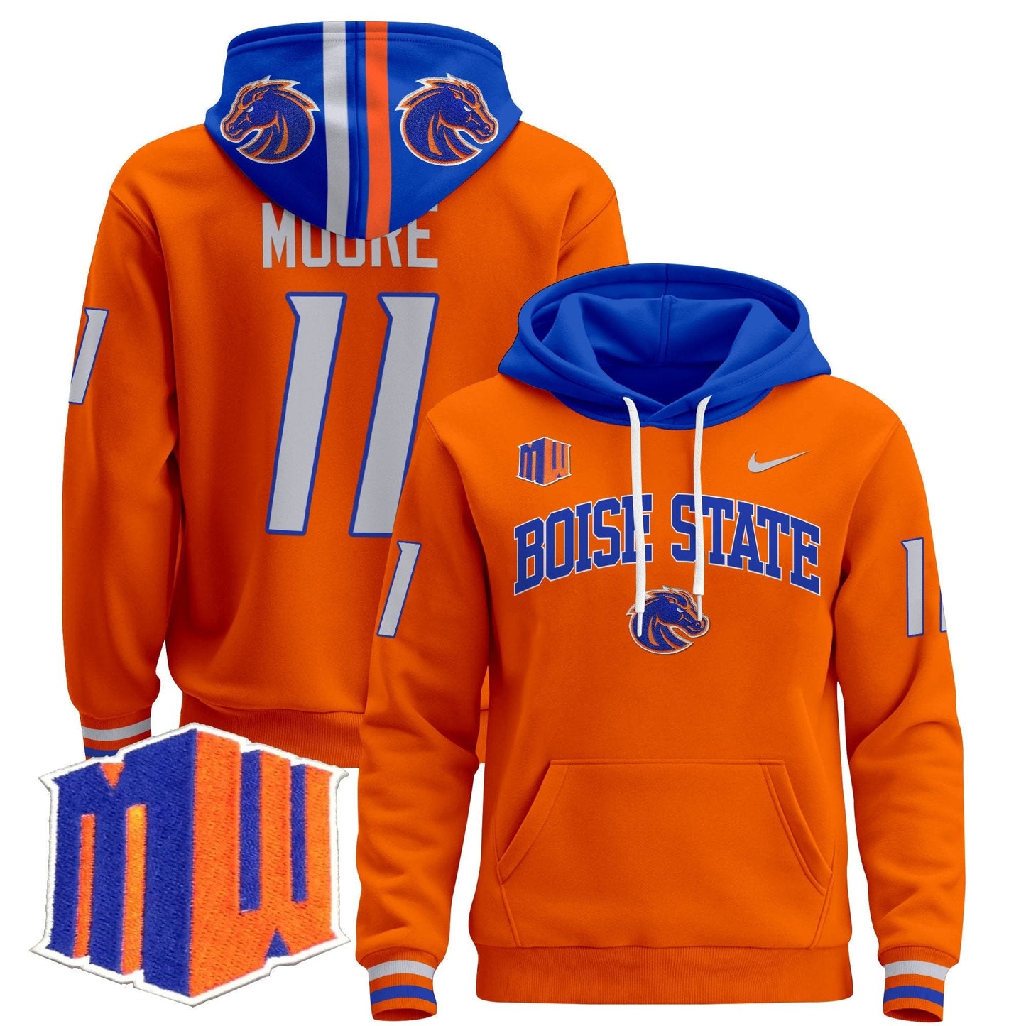 BSU 2024 Pullover Hoodie V3