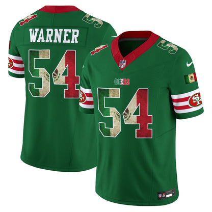 49ers Mexico Vapor Limited Jersey V4 - All Stitched