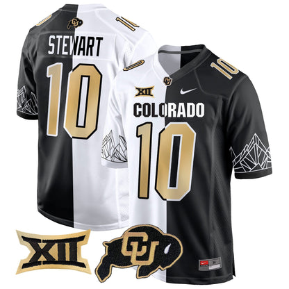 CU Big 12 XII Patch Game Jersey - All Stitched
