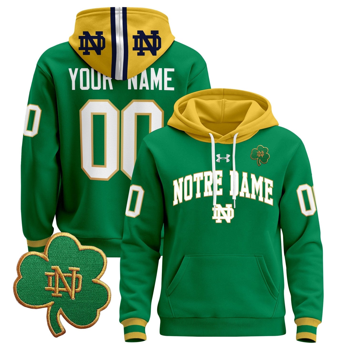 ND 2024 Custom Pullover Hoodie V2