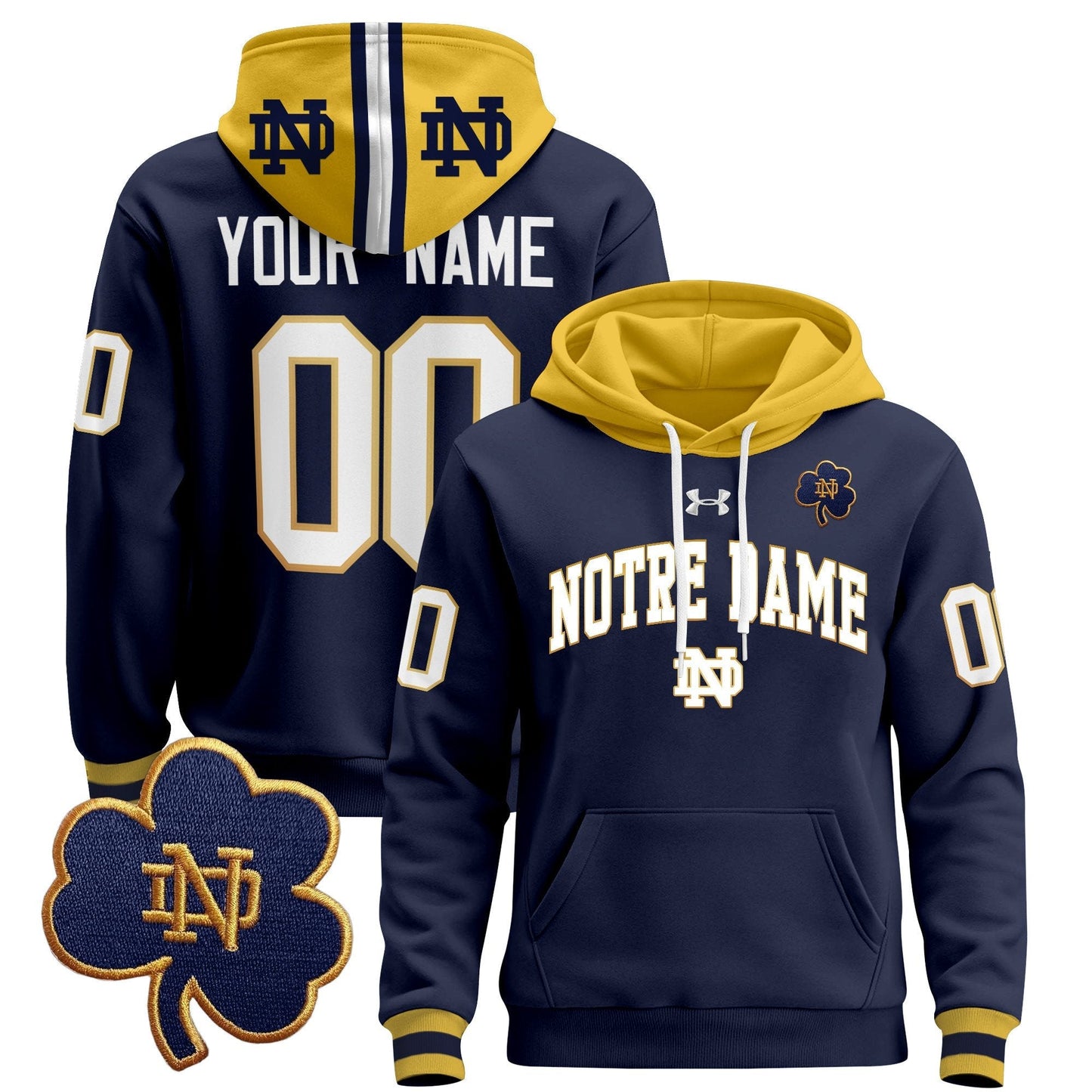 ND 2024 Custom Pullover Hoodie V2