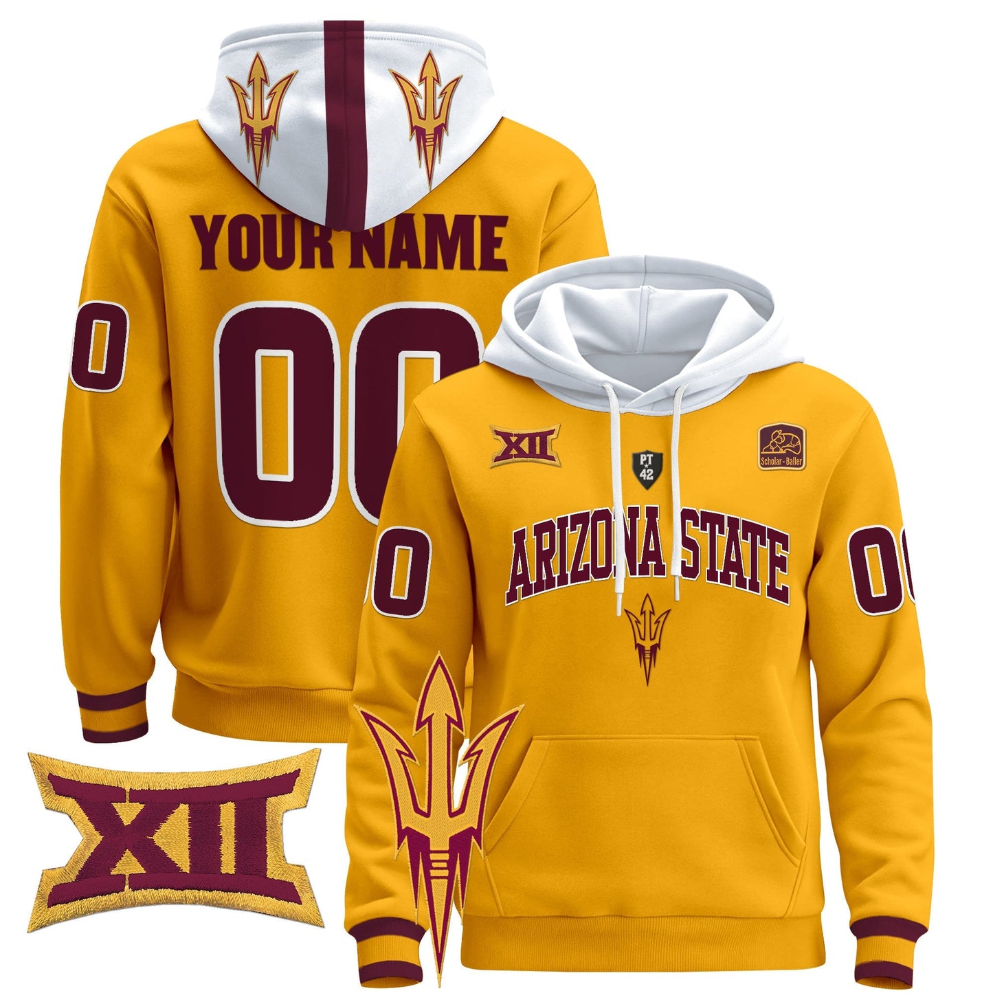 ASU 2024 Custom Pullover Hoodie V2
