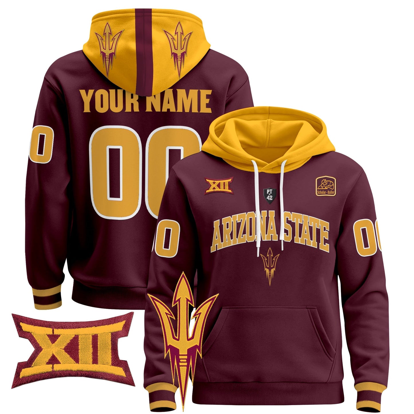 ASU 2024 Custom Pullover Hoodie V2